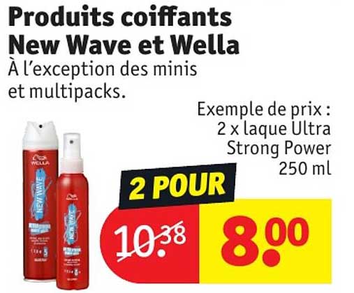 Produits Coiffants New Wave Et Wella