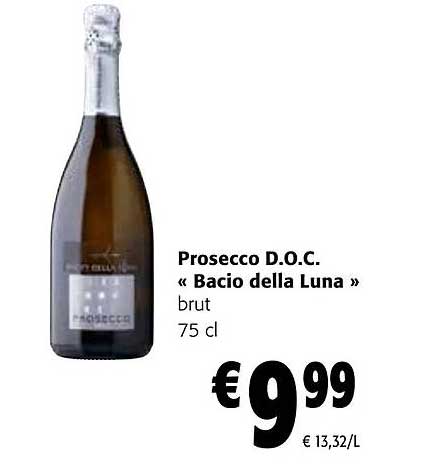 prsecco d.o.c. «bacio della luna» brut