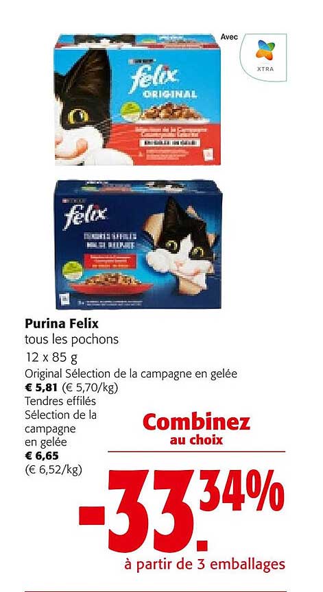 Purina Felix Tous Les Pochons
