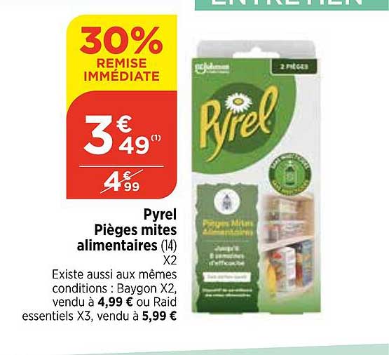 pyrel pièges mites alimentaires