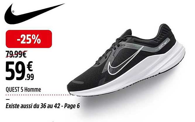 quest 5 homme nike