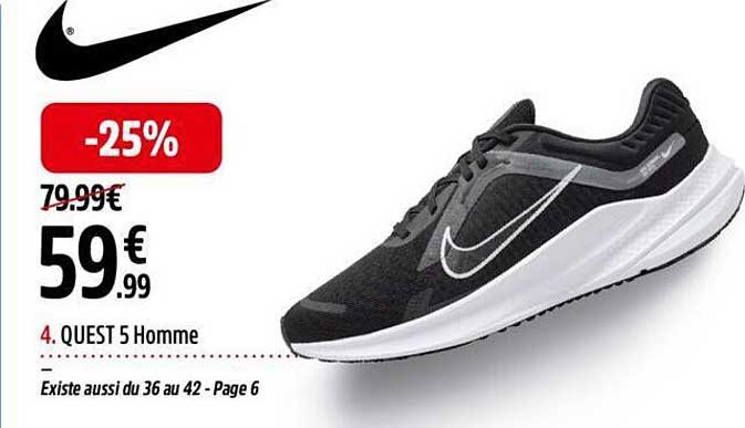 quest 5 homme nike