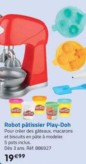 robot pâtissier play-doh