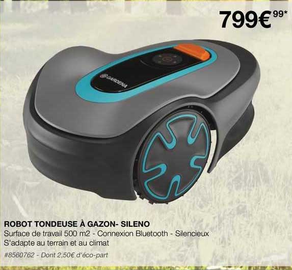 robot tondeuse à gazon- sileno