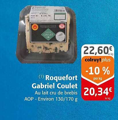 roquefort gabriel coulet