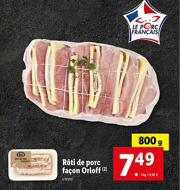 rôti de porc façon orloff