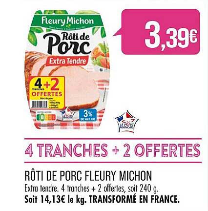 rôti de porc fleury michon