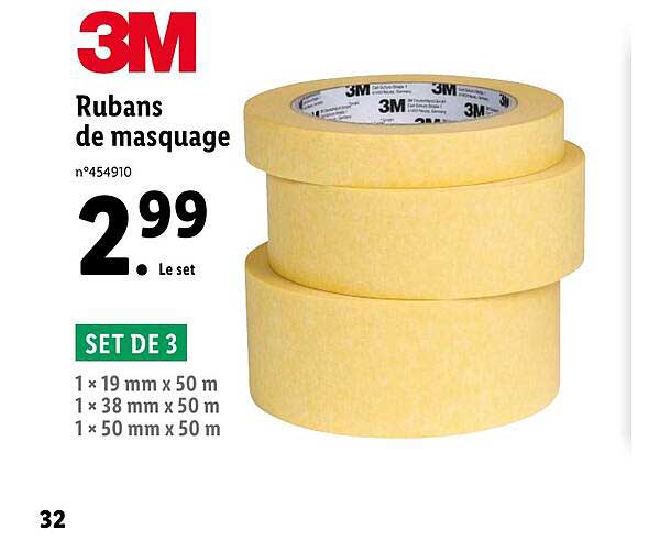 Rubans De Masquage 3M