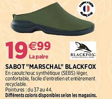sabot "marschal" blackfox
