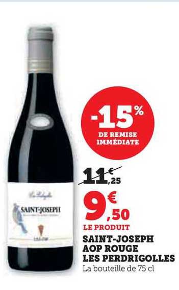 saint-joseph aop rouge les perdrigolles