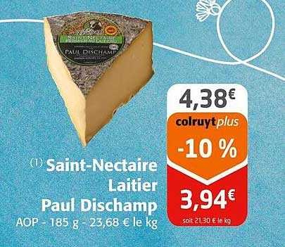 saint-nectaire laitier paul dischamp