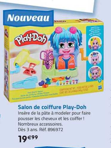salon de coiffure play-doh
