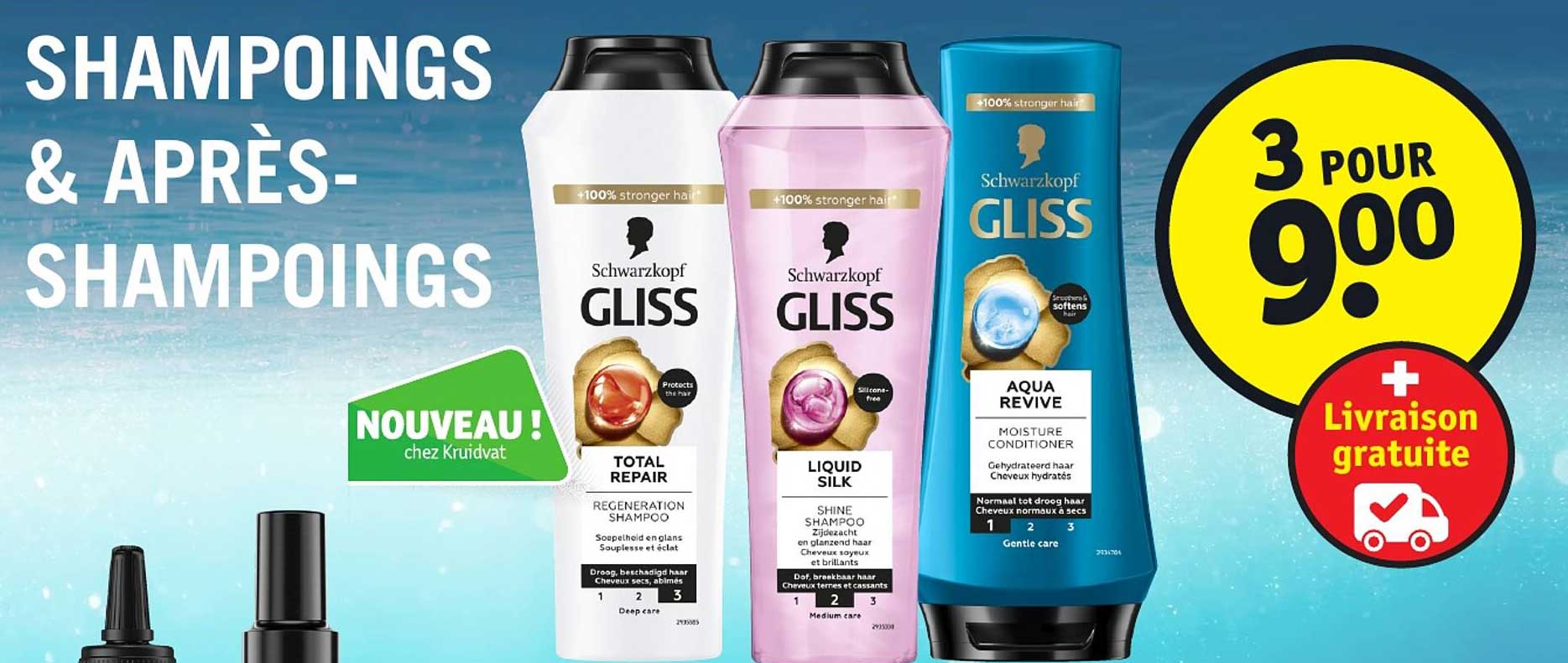 shampoings & après-shampoings gliss schwarzkopf