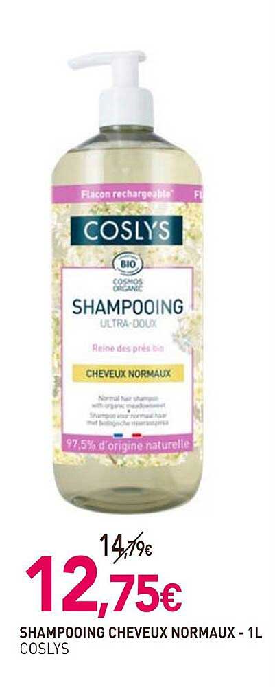 shampooing cheveux normaux coslys