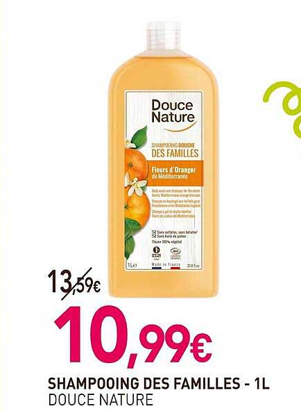 Shampooing Des Familles Douce Nature