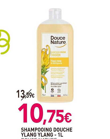 shampooing douche ylang ylang