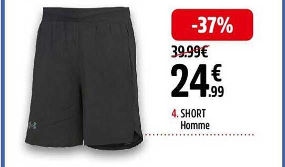short homme under armour