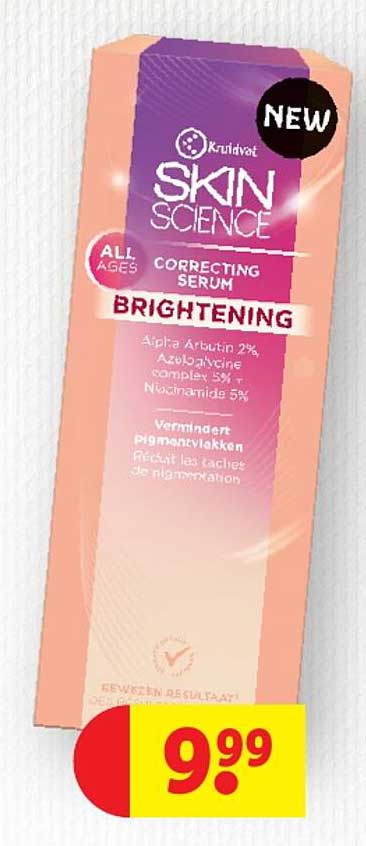 skin science kruidvat