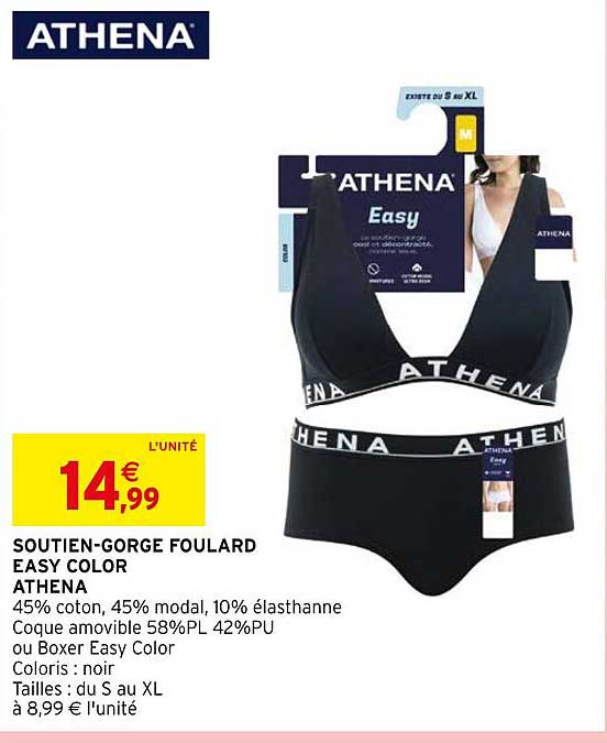 soutien-gorge foulard easy color athena