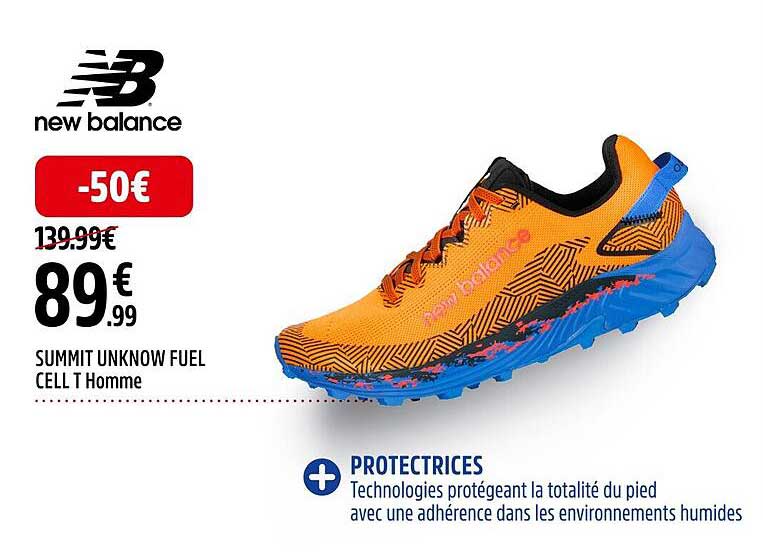 summit unknow fuel cell t homme new balance