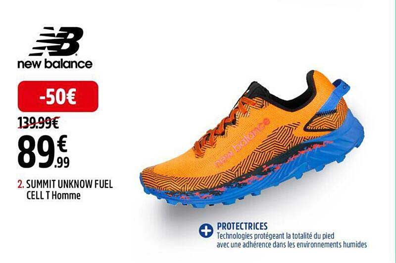 summit unknow fuel cell t homme new balance