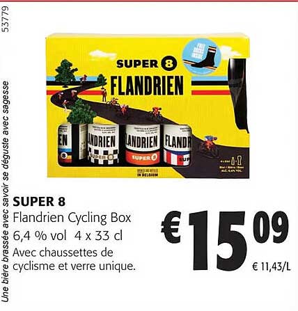 super 8 flandrien cycling box