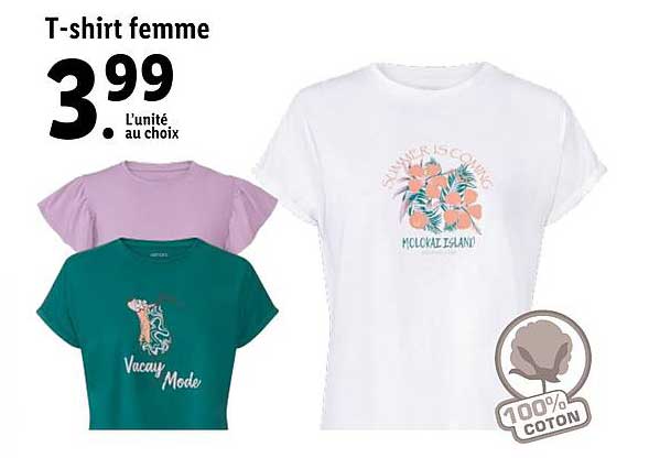 t-shirt femme