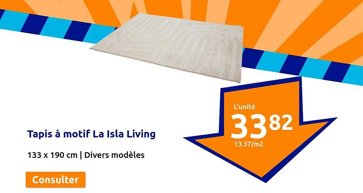 Tapis à Motif La Isla Living
