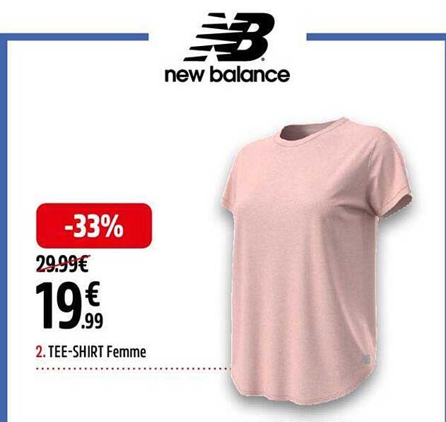 tee-shirt femme new balance
