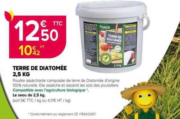 terre de diatomée 2,5 kg