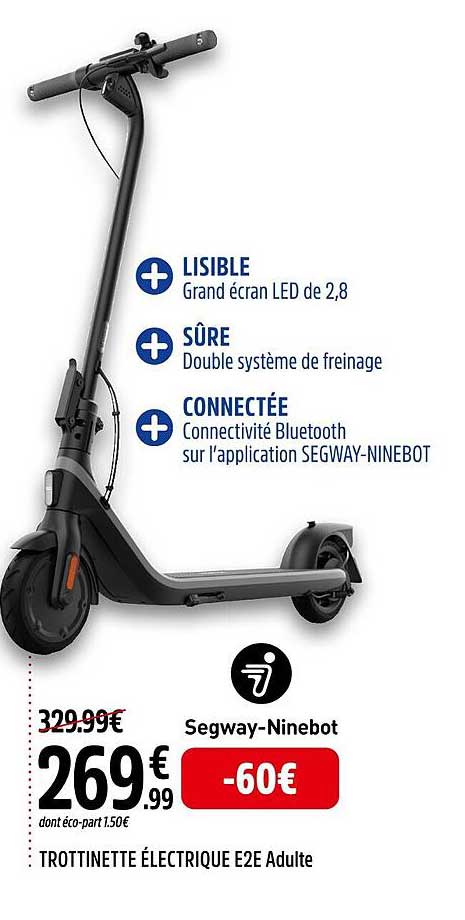trottinette électrique e2e adulte