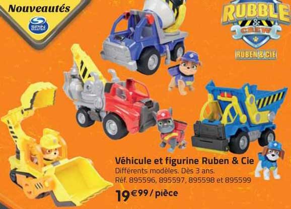 véhicule et figurine ruben & cie