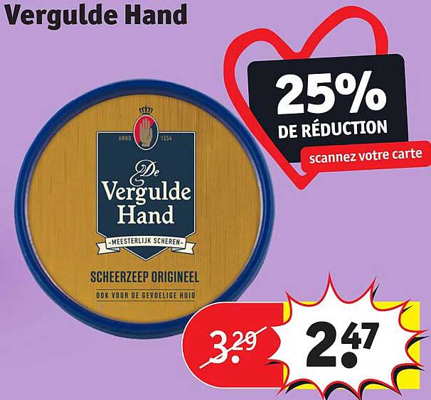 vergulde hand