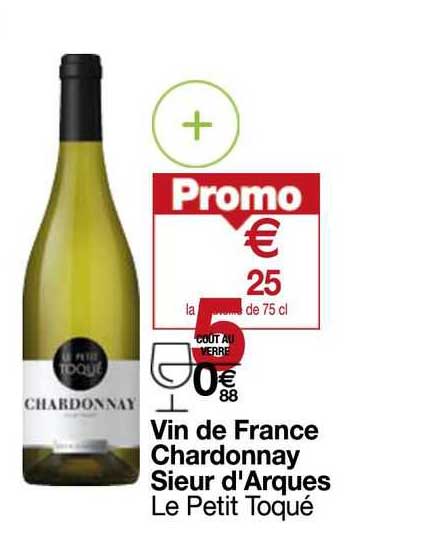 vin de france chardonnay sieur d'arques le petit toqué