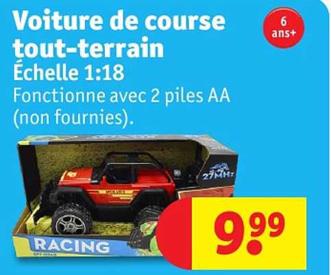 voiture de course tout-terrain échelle 1:18
