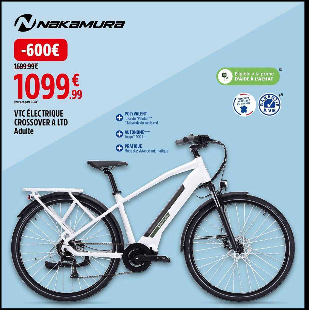 vtc électrique crossover a ltd adulte nakamura