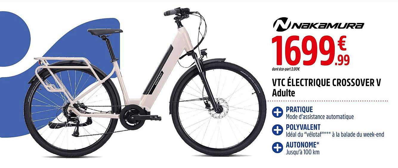 vtc électrique crossover v adulte nakamura