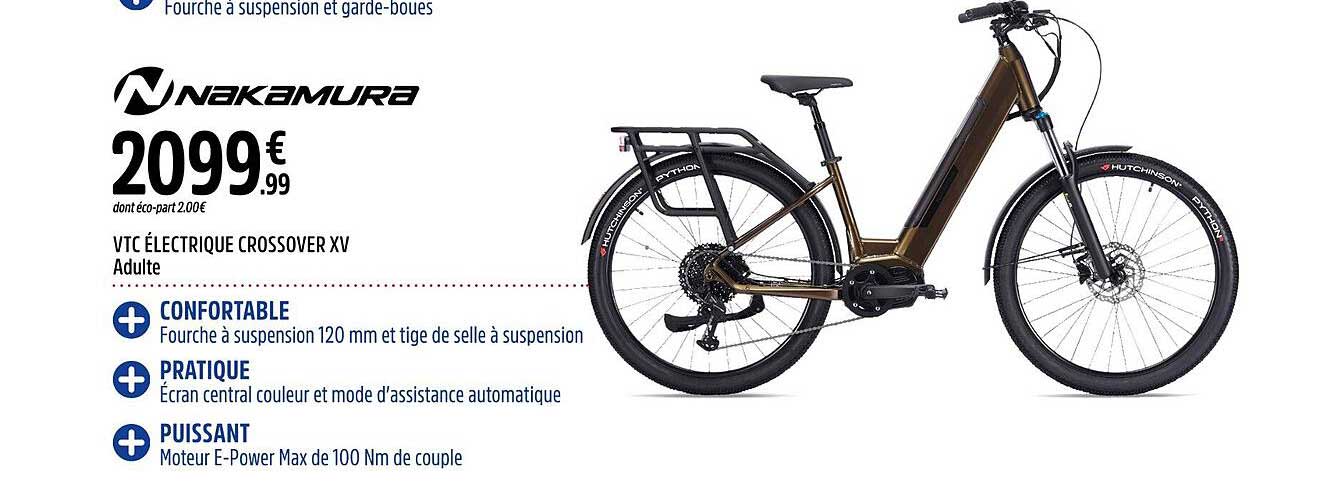 vtc électrique crossover XV adulte nakamura