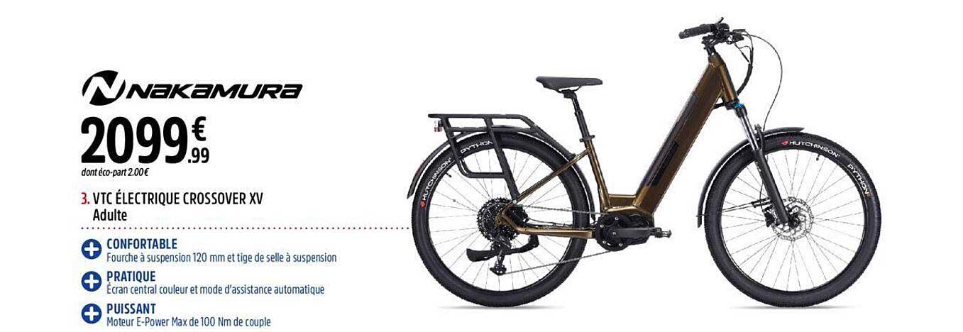 vtc électrique crossover xv adulte nakamura