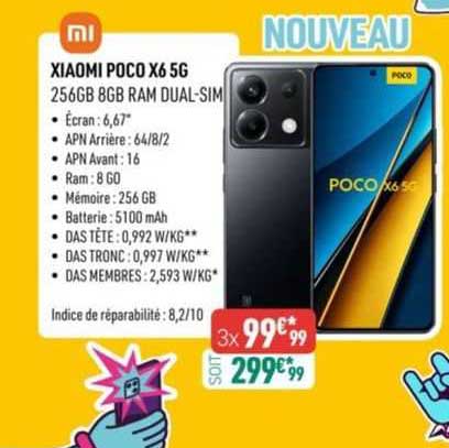 xiaomi poco x6 5g