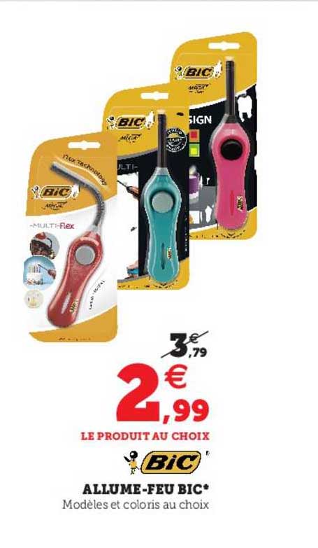 Allume-feu Bic