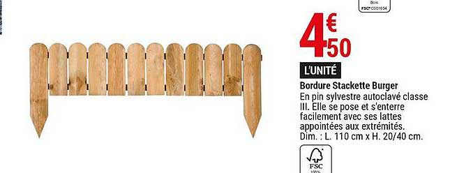 Bordure Stackette Burger