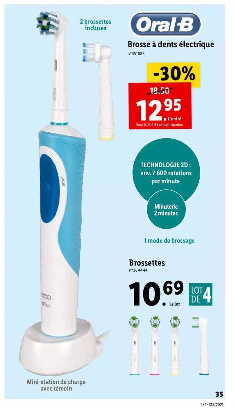 brosse à dents électrique oral-b
