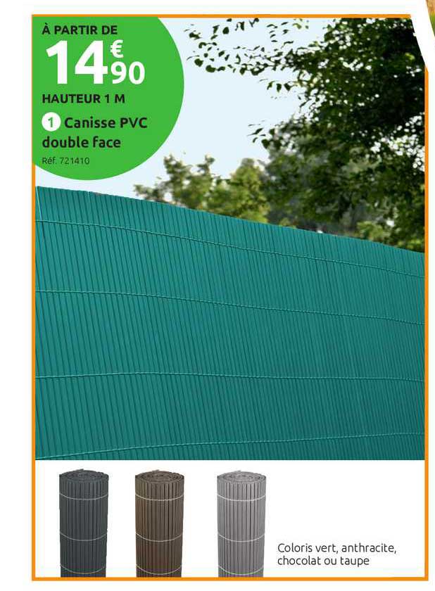 Canisse Pvc Double Face