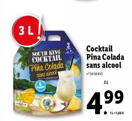 Cocktail Pina Colada Sans Alcool