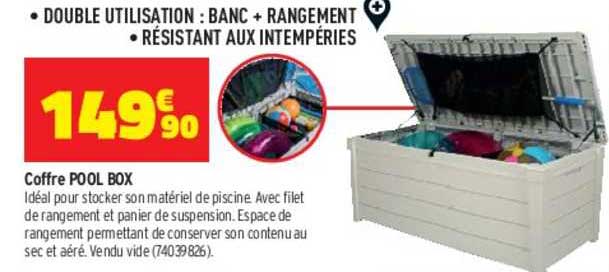 Coffre Pool Box