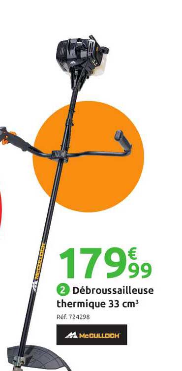 débroussailleuse thermique 33 cm3