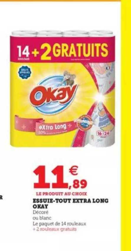 Essuie-tout Extra Long Okay