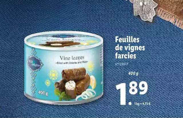 feuilles de vignes farcies