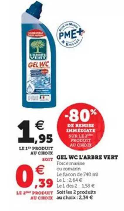 gel wc l'arbre vert